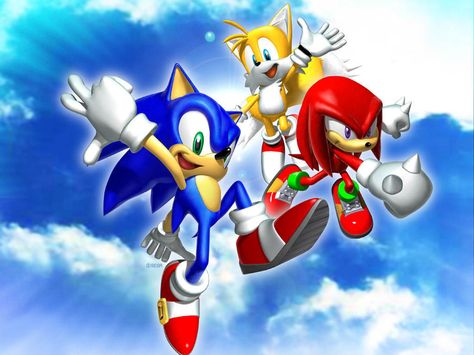 Sonic Heroes Team Sonic Heroes Wallpaper, Sonic Birthday Parties, Sonic Unleashed, Sonic & Knuckles, Hedgehog Birthday, Sonic Party, Game Sonic, Sonic Birthday, Team Wallpaper