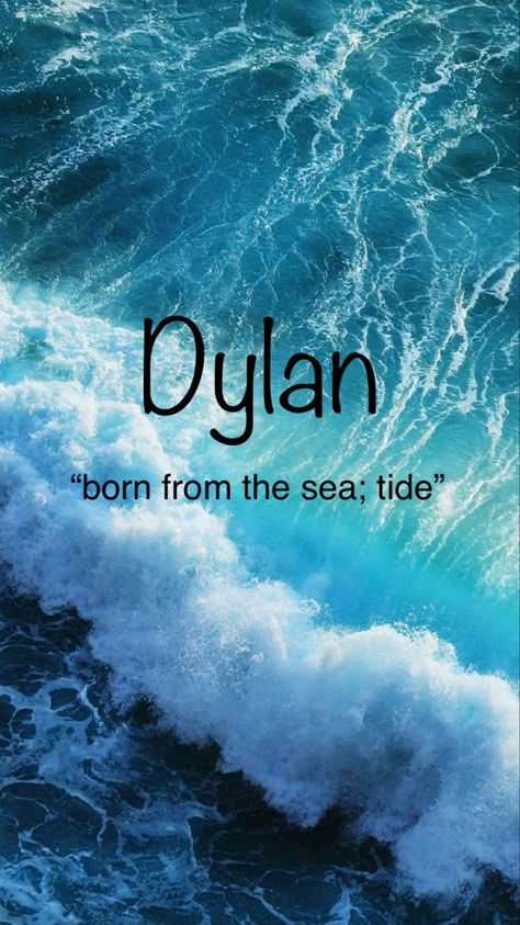 Names For Merman, Male Names Meaning Water, Ocean Inspired Names, Names Meaning Ocean, Fantasy Names Meaning Water, Names That Mean Ocean, Masculine Names, Ocean Words, Literary Names