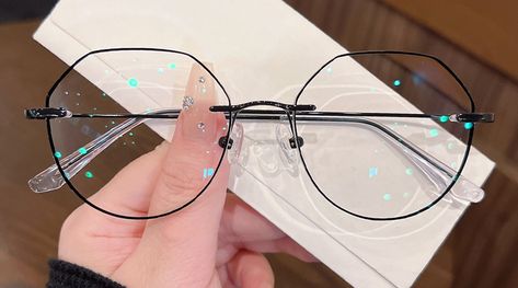 Prima | Zinff Optical Trendy Specs For Women, Cute Specs, Cute Glasses For Women, Specs Frames Women, Aesthetic Glasses Frames, Glasses Shapes, Clear Glasses Frames Women, Glasses Women Fashion Eyeglasses, Aesthetic Glasses