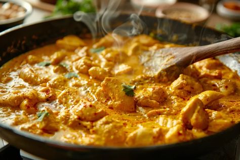 Chicken Shahi Korma Recipe - khaddoroshik Shahi Korma Recipe, Chicken Shahi Korma Recipe, Shahi Korma, Korma Recipe, Cashew Chicken, Golden Raisins, Garlic Paste, Creamy Sauce, Chicken Tenders