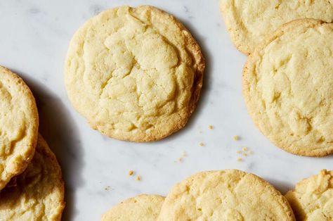 Sweet Corn Cookies | King Arthur Baking: Giant, sweet-salty, soft-chewy cookies with a touch of nostalgia Berger Cookies, Cloud Cookies, Corn Cookies, King Arthur Baking, King Food, British Baking, Crinkle Cookies, This Is Your Life, Chocolate Chunk