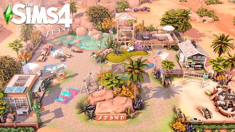 sims 4 build oasis springs Sims 4 Dog Park, Snowy Escape, Brindleton Bay, Oasis Springs, Cc The Sims 4, The Sims 4 Lots, Die Sims 4, Sims 4 Challenges, Sims 4 Speed Build