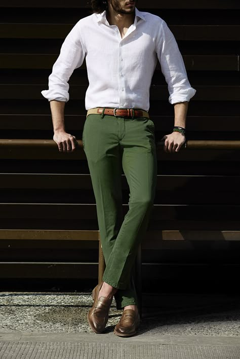 Green Dress Pants, Formal Men Outfit, Pants Outfit Men, Indian Men Fashion, Mens Fashion Blazer, Men Fashion Casual Shirts, Designer Suits For Men, Stylish Men Casual, Mens Casual Dress Outfits