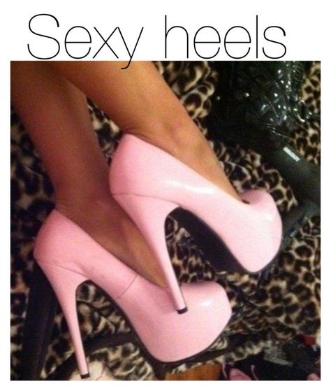 "Heels💞💞" by chrisneenee ❤ liked on Polyvore featuring beauty 00s Mode, Pink High Heels, Pink Pumps, Pink Heels, Pink Shoes, Dieselpunk, Crazy Shoes, Pretty Shoes, Dream Shoes