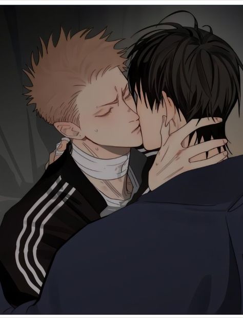 19 Days 19 Tian TIANSHAN kiss scene Mo X He Tian, Tian Shan, He Tian X Mo, Tian X Mo, 19 Days Characters, He Tian, Old Xian, 19 Days, Slice Of Life