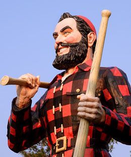 Picture of How to compete in a Lumberjack competition.                                                                                                                                                                                 More Lumberjack Competition, Babe The Blue Ox, Bangor Maine, Paul Bunyan, Lumberjack Party, Bangor, Roadside Attractions, Lumberjack, Stephen King