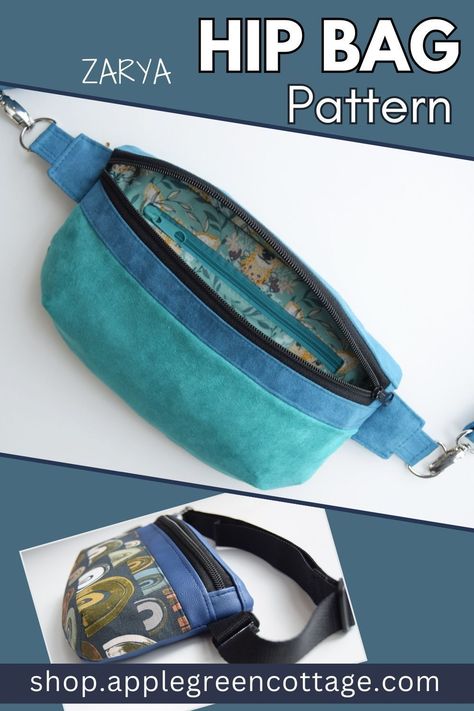 Check out the new popular fanny pack sewing pattern you will love. This bag can be sewn as a crossbody bag pattern, a sling bag pattern, or a waist bag pattern too. Learn how to make a fanny pack, and how to thread a side-release buckle - wear as a hip pouch, a sling bag, or a crossbody bag. Various Adjustable strap options to use as sling bag pattern, waist pack pattern, or a crossbody pouch. Free Sling Bag Sewing Pattern, Sling Bag Pattern Free Sewing, Diy Crossbody Bag Pattern Free, Fanny Pack Pattern Free, Hip Bag Pattern Free, Fanny Pack Sewing Pattern, Cross Body Bag Pattern Free, Waist Bag Pattern, Bum Bag Pattern