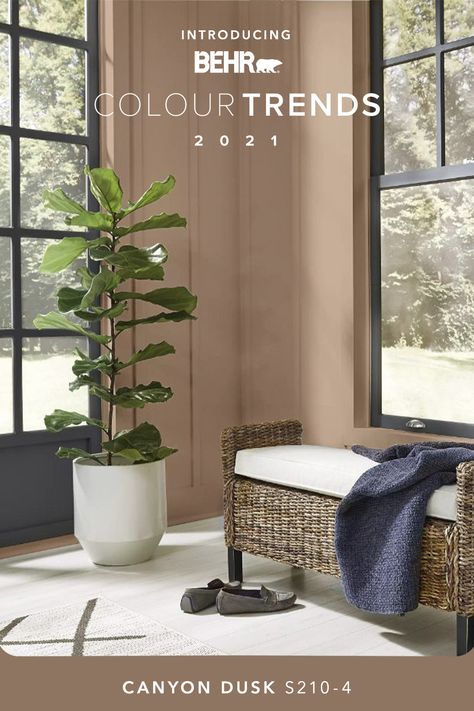 Paint Colors Of The Year, Behr Color Trends, Farmhouse Americana, Home Paint Color, Pink Paint Colors, Behr Colors, Color Of The Month, Money Pit, Colour Trends