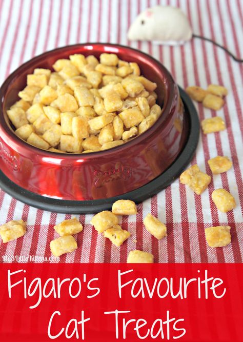 Famous Figaro's Favourite Cat Treats - My 3 Little Kittens Homemade Cat Treats, Homemade Cat Treats Recipes, Diy Cat Treats, Homemade Pet Treats, Pet Treats Recipes, Homemade Cat Food, Banana Cat, Cat Snacks, Homemade Cat