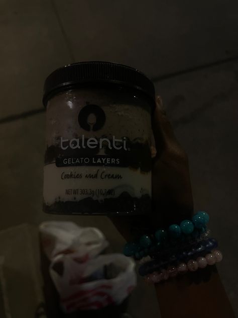 Talenti Talenti Gelato, Gelato Ice Cream, Cookies And Cream, Talenti Ice Cream, Food Cravings, Ice Cream, Cream, Quick Saves