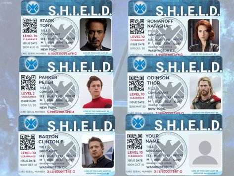 Shield Files, Avengers Family, Marvel Shield, Comic Template, Marvel Family, Temecula California, Stark Industries, Id Card Template, Avengers Comics