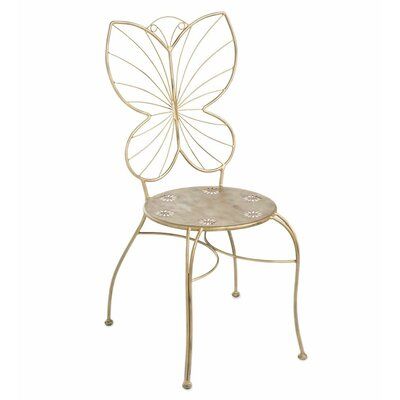 Chair And Table Design, Table Design Ideas, Chair And Table, Butterfly Table, Flower Shapes, Metal Butterfly, Patio Dining Chairs, Patio Outdoor, Iron Furniture