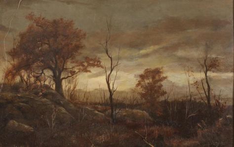 Brown Landscape Aesthetic, Brown Background Landscape, Brown Landscape, Brown Painting, Wuthering Heights, Landscape Background, Vintage Landscape, Brown Aesthetic, Photo Background