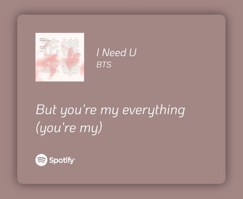 music
spotify
lyrics Bts Spotify, Bts I Need U, On The Wings Of Love, Lyrics Spotify, Music Spotify, Mic Drop, Spotify Lyrics, I Need You, Need You