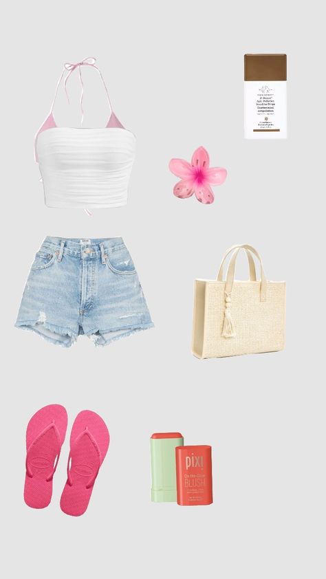 Beach outfit Beach Outfits Teenager, Outfits To Wear To The Beach, Outfit References, Pinterest Outfits, Beach Outfit, Beach Vacation, How To Wear, Pins, Quick Saves