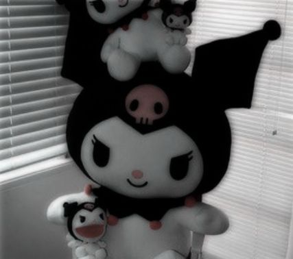 .. Plushie Aesthetic, Kuromi Core, Girlfriend Kpop, Kuromi Plushie, Phone Apps Iphone, Background For Powerpoint Presentation, Sanrio Icons, New Pfp, Kuromi Sanrio