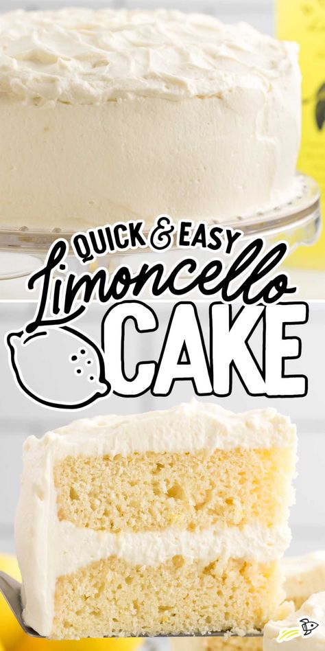 Limoncello cake is an elegant dessert that combines the freshness of lemons with the sophistication of limoncello liqueur, creating a delightful and versatile treat for any occasion. Lemoncello Recipes Desserts Easy, Lemoncello Cake Recipes, Limoncello Baking Recipes, Lemon Chelo Cake, Limoncello Cake Recipe Easy, Lemoncello Recipes Desserts, Limoncello Dessert Recipes, Lemoncello Cakes Easy, Lemon Cello Recipe Cake