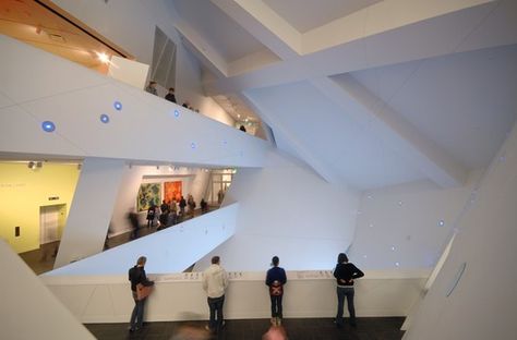 Art Museum Interior, Museum Furniture, Los Angeles Landscape, Denver Museums, Daniel Libeskind, Museum Interior, Royal Ontario Museum, Denver Art Museum, Denver Art