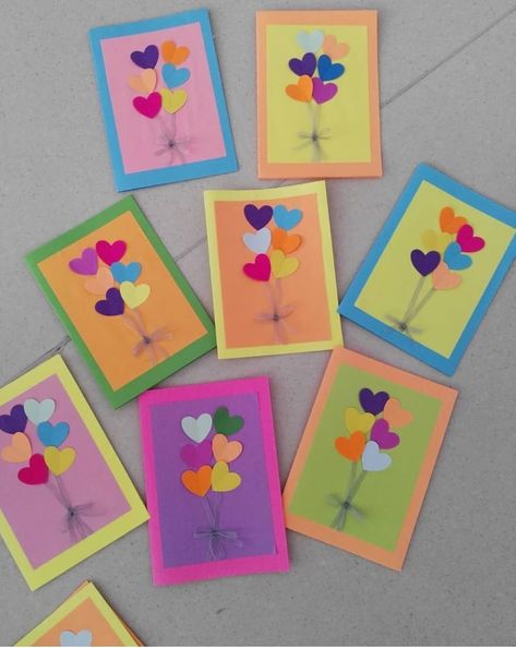 Mother's Day Activities | Best Kids Mother's Day Craft and Art Ideas Mothers Day Crafts Preschool, Mothers Day Cards Craft, Diy Preschool, Mother's Day Activities, Christmas Cards Kids, Homeschool Crafts, Folding Origami, Paper Flower Wall Decor, Hand Crafts For Kids