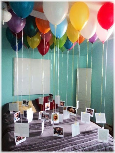 Surprise Birthday Party Ideas - Guide on gifting and décor | HubPages Best Friend Birthday Surprise, Surprise Boyfriend, Anniversaire Diy, Birthday Surprise Boyfriend, Bff Birthday Gift, Birthday Presents For Her, Presents For Boyfriend, Boyfriend Diy, Birthday For Him