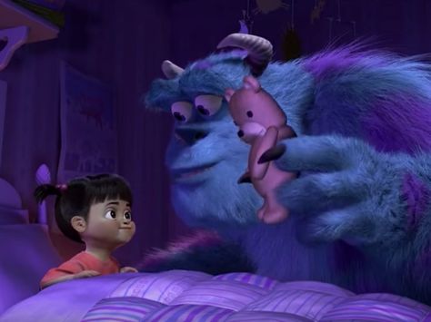 Salivan Monster Factory, Sullivan Y Boo, Monsters Inc Movie, Buu Monster Inc, Sully And Boo, Monster Ink, Sully Monsters Inc, Disney Mignon, Monsters Inc Boo