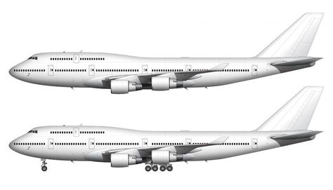 Boeing 747-400 with Pratt & Whitney engines side view Rolls Royce Engines, Minion Coloring Pages, Douglas Dc 8, Boeing 787 8, Boeing 747 400, 747 400, Boeing 727, Aircraft Engine, Boeing 787