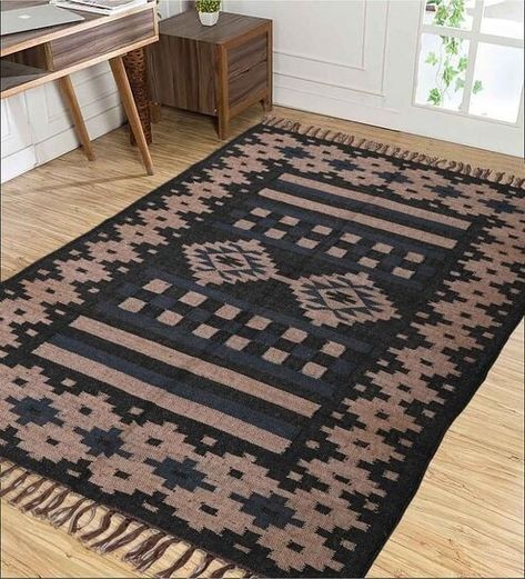 Wool Jute Rug, Dhurrie Rug, Jute Wool Rug, Porch Rug, Jute Rugs, Traditional Kilim, Southwestern Rug, Dhurrie Rugs, Interior Rugs