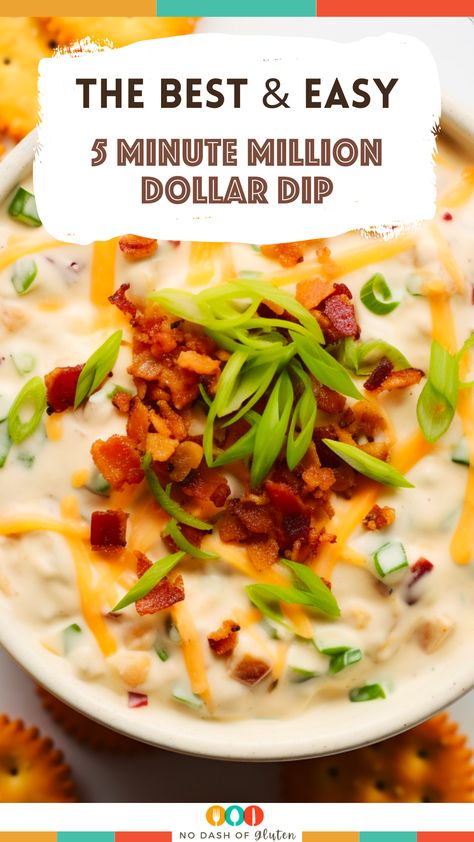 Millionaire Dip Recipe, 5 Million Dollar Dip, Million Dollar Dip, 5 Ingredient Neiman Marcus Dip, 5 Minute Million Dollar Dip Recipe, Million Dollar Dip Recipe, Sausage And Potato Bake, Superbowl Appetizers, Creative Snacks