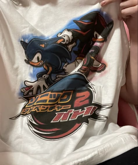 Shadow The Hedgehog Shirt, Sonic Outfit, Sonic The Hedgehog Shirt, Sonic Shirt, Sonic Aesthetic, Happy Tree Friends Flippy, Silly Clothes, Envy Clothing, Estilo Real