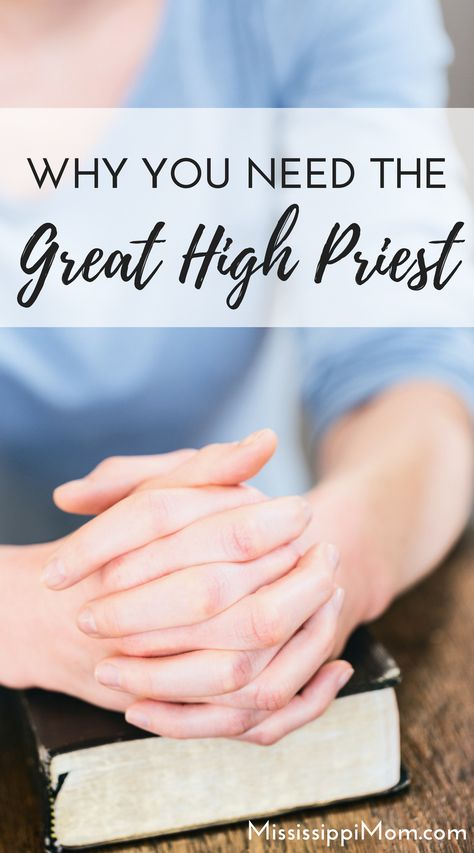 Do you need a priest?  Jesus is the Great High Priest, but what does that mean for you?  Encouraging Word Wednesday Linkup Word Wednesday, Prayer Guide, One God, Christian Motherhood, Biblical Truths, Bible Verses For Women, Prayer Requests, Spiritual Disciplines, Love Your Family