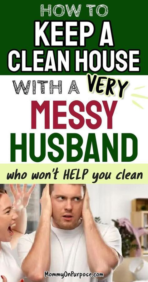 How To Keep A Clean House When Your Man Is A Slob Cleaning A Messy House, Clutter Challenge, Keep A Clean House, A Slob Comes Clean, Messy People, Motherhood Struggles, House Is A Mess, Mom Burnout, Messy House