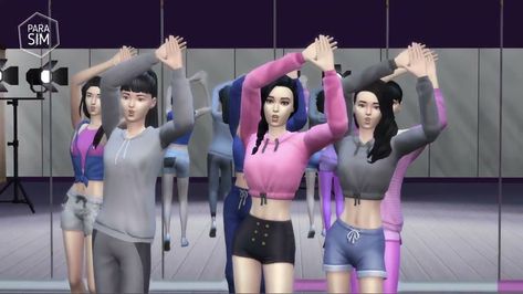 Sing Animation, Tumblr Sims 4, Dance Sing, Sims 4 Mods Clothes, Dance Kpop, Sims 4 Cc Finds, Ts4 Cc, Break Dance, New Start