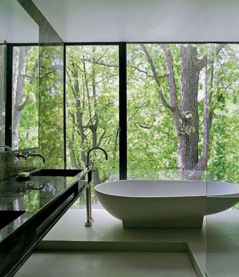 15 Most Beautiful Bathroom Views | Home Design And Interior Bathtub Inspiration, Big Bathtub, Beautiful Bathtubs, Modern Bathtub, Dream Bathrooms, Bath Tub, Free Standing Bath Tub, Beautiful Bathrooms, Cheap Home Decor