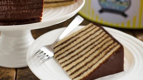 Maryland Smith Island Cake, Seven Layer Chocolate Cake Recipes, Ten Layer Chocolate Cake, Little Layer Chocolate Cake, Smith Island Cake Recipe Maryland, Blue Ribbon Cake Recipes, Mccain Deep And Delicious Cake Recipe, Multi Layer Cake Recipes, 7 Layer Cake Recipe