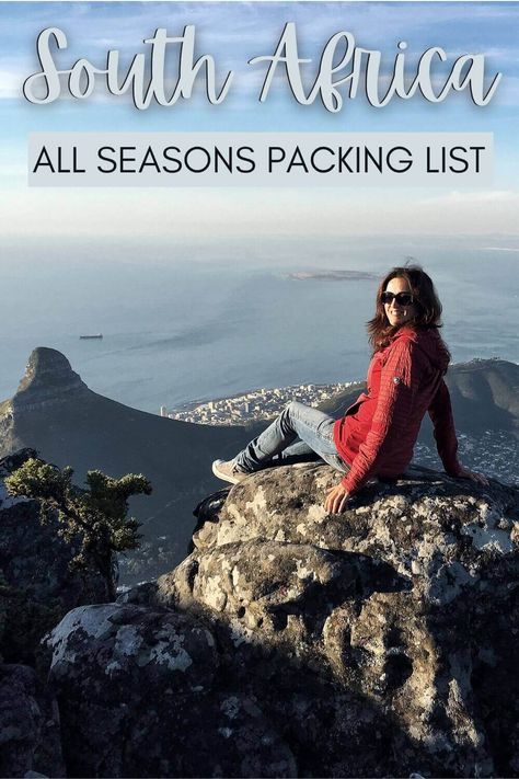 Pack For South Africa, Packing For South Africa, South Africa Packing List Summer, What To Wear In South Africa, South Africa Outfits What To Wear, African Honeymoon, South Africa Packing List, Travelling Africa, Safari Clothes