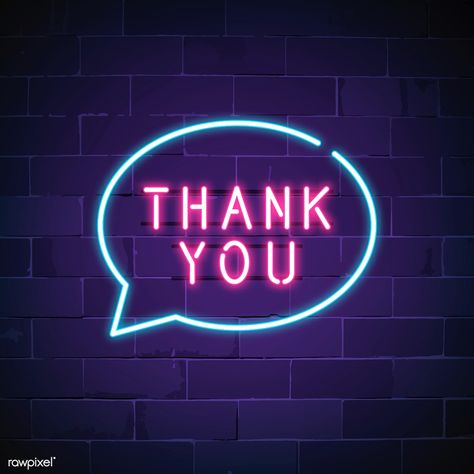 Thank You Wallpaper, Neon Signs Quotes, Thank You Images, Neon Quotes, Thank You Sign, Neon Words, Neon Logo, Neon Aesthetic, Neon Design