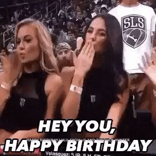 Happy Birthday Bday GIF - HappyBirthday Bday Birthday - Discover & Share GIFs Happy Birthday Meme Gif, Funny Happy Birthday Gif, Happy Birthday Humorous, Birthday Animated Gif, Gif Happy Birthday, Happy Birthday Hot, Flying Kiss, Happy Birthday Gif, Happy Birthday Man