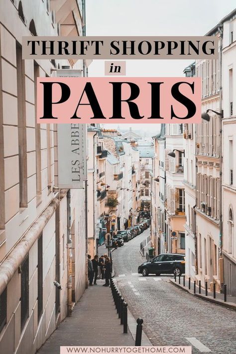 Paris Thrift Shopping, Outfits To Wear In Paris Springtime, Thrift Shopping In Paris, Travelling In Europe, Summer In Paris Fashion, Vintage Shops Paris, Paris Like A Local, Paris Fits Spring, Thrifting In Paris