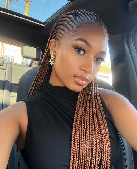 Cornrow Braids Hairstyles, Alicia Keys Braids, Cornrows Braids For Black Women, Cornrows Natural Hair, Short Box Braids Hairstyles, Braided Hairstyles For Black Women Cornrows, Cornrow Braids, Big Box Braids Hairstyles, Goddess Braids Hairstyles