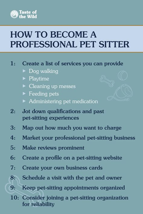 Looking for a way to combine your love for pets with a job? Consider pet sitting. This can be a rewarding experience, but it can also come with challenges and qualifications. Before you start booking clients, check out our tips! #PetSitting #PetSitter #PetCare #DogSitter How To Become A Pet Sitter, Cat Sitting Business, Pet Sitting Flyer, Pet Sitter Instructions, Pet Sitting Forms, Dog Sitting Business, Dog Daycare Business, Pet Care Instructions, Animal Sitting