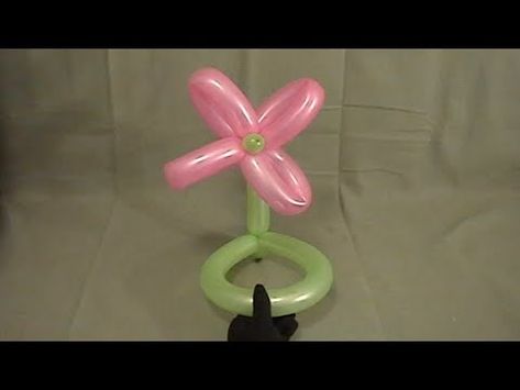 Learn how to make a simple balloon animal flower hat - YouTube Balloon Animal Flower, Balloon Hats, Balloon Hat, Basic Training, Flower Hat, Balloon Flowers, Diy Hat, Balloon Animals, Flower Hats