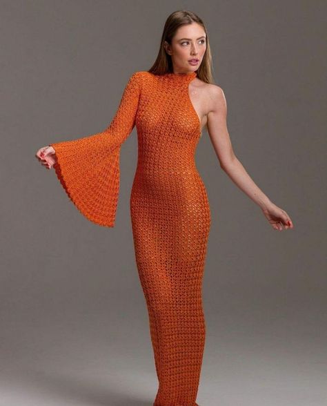 Crotchet Styles, Minimal Dress, Hippie Crochet, 70s Inspired Fashion, Macrame Dress, Crochet Fashion Patterns, Classy Work Outfits, Crochet Dress Pattern