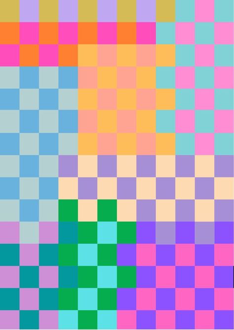 Colorful Checkerboard, Style Tips And Tricks, Stunning Hairstyles, Color Palette Design, Cute Patterns Wallpaper, Color Inspo, Eclectic Home, Eclectic Style, Style Tips