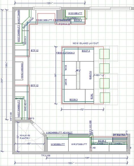 Transitional Floor Plans, Kitchen Blueprints, Kitchen Island With Sink And Dishwasher, Kitchen Plans Layout, Kitchen Island Layout, Kitchen Layout Ideas With Island, Kitchen Island Size, Island With Sink, Best Kitchen Layout