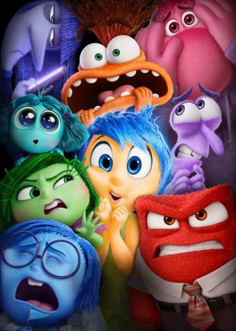 Inside Out Poster, Movie Inside Out, Inside Out Characters, Disney Presents, Disney Inside Out, Amy Poehler, Inside Out 2, Diane Lane, Pinturas Disney