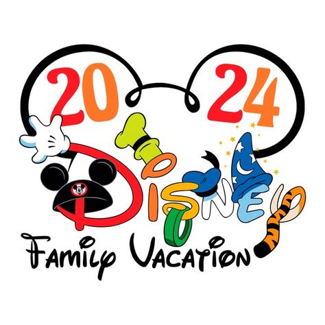 Disney Family Vacation Svg, Disney 2024, Family Logo, Family Disney Trip, Disney Scrapbook Pages, Disney Trip Planning, Vacation Svg, Disney Family Vacation, Xmas Shirts