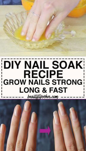 Growing Nails, Do It Yourself Nails, Grow Nails Faster, Stronger Nails, Nail Soak, Broken Nails, Homemade Lotion, Home Remedies For Hair, How To Grow Nails