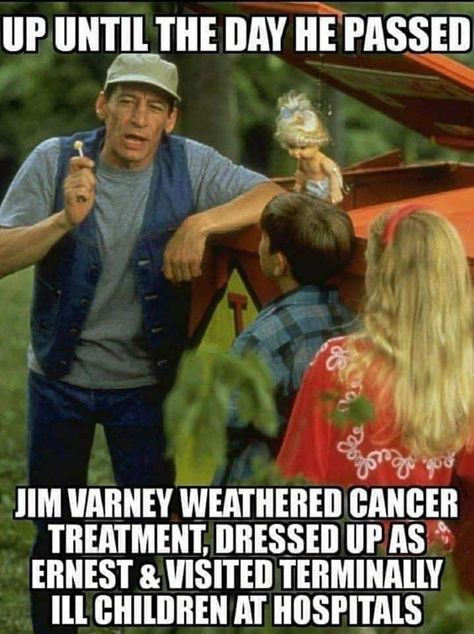 Jim Varney, Man Shed, Great Comedies, Children Hospital, Faith In Humanity Restored, Terminal Illness, Humanity Restored, Moral Stories, Best Pics