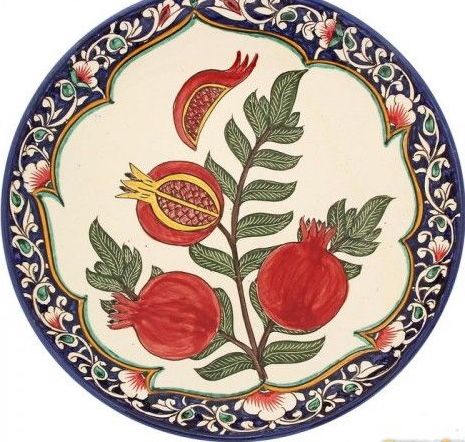 Pomegranate Art, Turkish Pottery, Persian Art Painting, Diy Ceramic, Mandala Artwork, Textile Pattern Design, Plate Art, Backgrounds Phone Wallpapers, Painting Art Projects