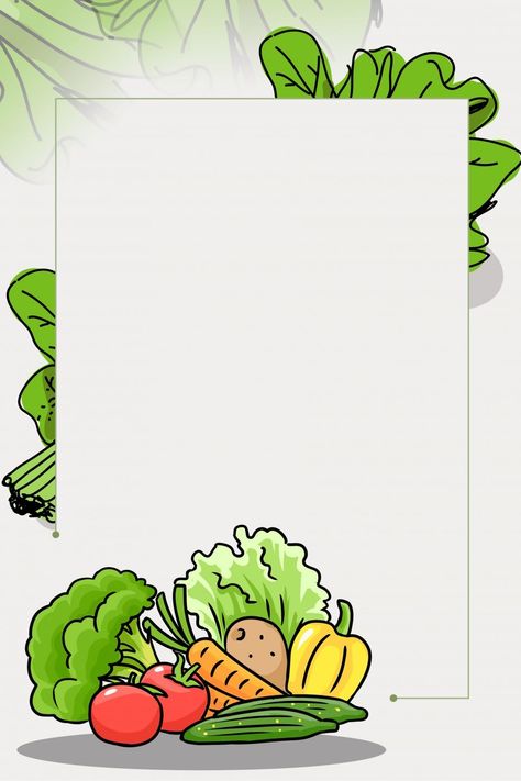 Vegetable Background Wallpapers, Cute Panther, Vegetable Background, Minimalist Border, Food Border, Vegetable Poster, Fresh Poster, Panther Drawing, Food Background Wallpapers